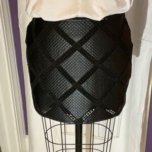 ASOS faux leather mini skirt size 8